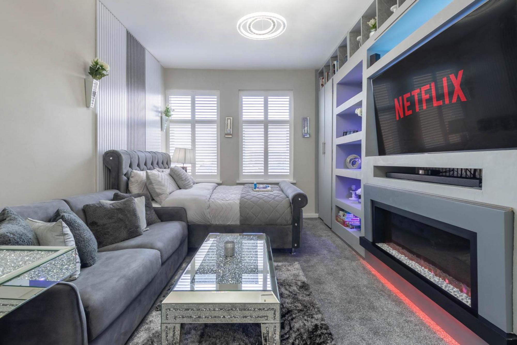 Diamond Luxury Flat For 3 - Super Fast Wifi *